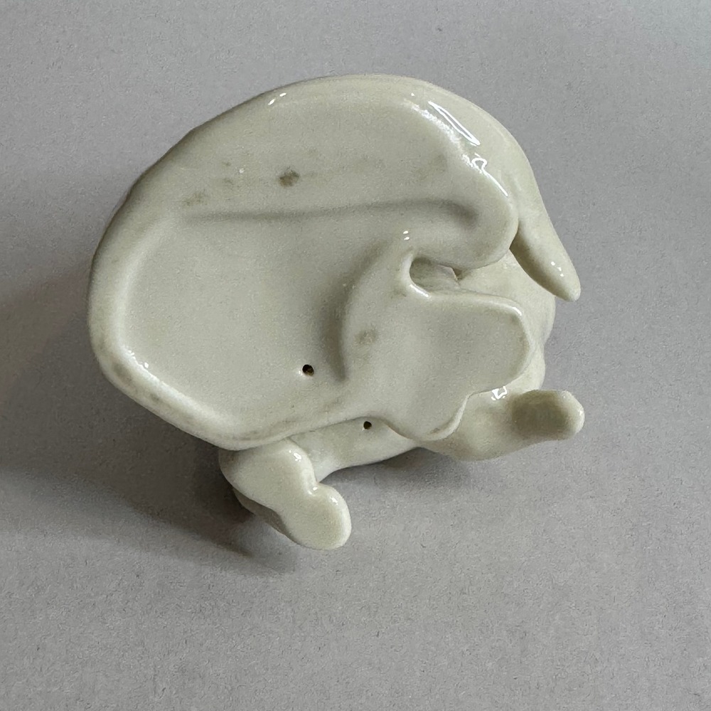 Vintage White Porcelain Cat and Kitten Figurine‎ Mother and Baby Statue 4.5 Inch - Picture 5 of 7